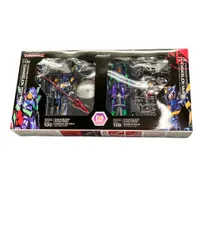 海洋堂 エヴァンゲリオンテストタイプ-01（初号機）とエヴァンゲリオンMark.06のセット リボルテックヤマグチ エヴァンゲリオンテストタイプ-01（初号機）とエヴァンゲリオンMark.06のセ フィギュア
