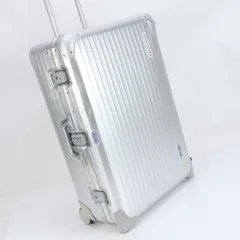 リモワ トパーズ 2輪 アルミニウム シルバー スーツケース キャリーケース バッグ 出張 旅行 トランク ブランド メンズ EWM DH24-9【中古】のサムネイル