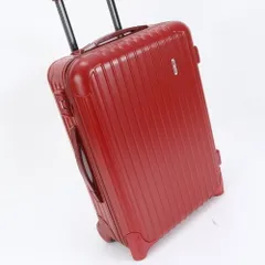 美品 リモワ サルサ ポリカボネート レッド スーツケース キャリーケース バッグ 出張 旅行 メンズ レディース RUM DH18-5【中古】のサムネイル