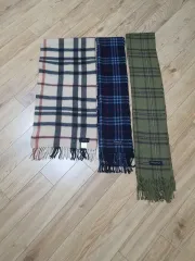 バーバリー & DAKS / バルマン チェック マフラー 3種 まとめ