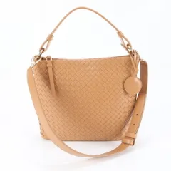 新品同様 現行品 コールハーン スモール ウォーブン 編みこみ レザー 2WAY ショルダーバッグ 肩掛け トート レディース MUE DI7-9【中古】