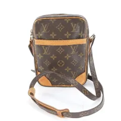 美品 ルイヴィトン モノグラム ダヌーブ M45266 レザー ショルダーバッグ 斜め掛け クロスボディ トート レディース MWE DI11-6【中古】