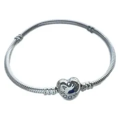 PANDORA(パンドラ) ブレスレット美品  - シルバー ハート