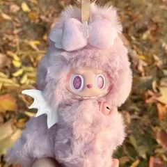 LABUBU ラブブ ホワイトの羽 エンジェルラビット 着せ替え服 17cm