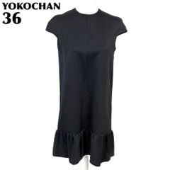 美品】YOKO CHAN ヨーコチャン ワンピース パール ブラック 36 - メルカリ