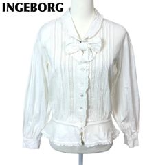 INGEBORG（インゲボルグ）　フリルブラウス未使用タグ INGEBORG（インゲボルグ） フリルブラウス未使用タグ - メルカリ