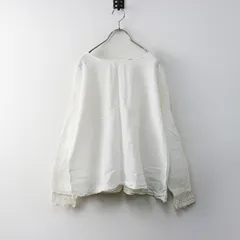 サマンサモスモス Samansa Mos2 SM2 ノーカラー ブラウス F∥ホワイト シャツ トップス【2400014771411】