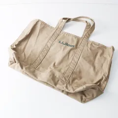 定番アイテム エルエルビーン LLBean グローサリートートバッグ ベージュ /大容量 TOTE BAG かばん カバン【2400014472363】