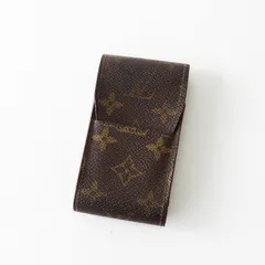 良品 ルイヴィトン LOUIS VUITTON M63024 モノグラム シガレットケース ブラウン┃タバコケース 【2400014760422】