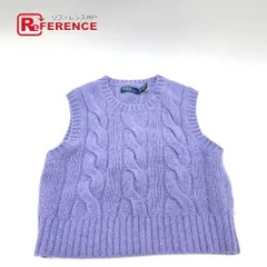 POLO RALPH LAUREN ポロ・ラルフローレン ベスト コットン パープル