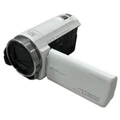 動作ok SONY Handycam HDR-CX535 ホワイト 美品 中古：B(並品)】ソニー