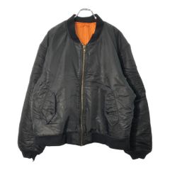 美品 BEAMS crazy ma-1 flight jacket 牛革 黒 - メルカリ