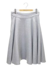 フォクシーブティック シアーサーキュラー 35968 スカート 38 グレー