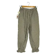 サマンサモスモス samansa Mos2 裾フリルパンツ ギンガムチェック レディース FREE 