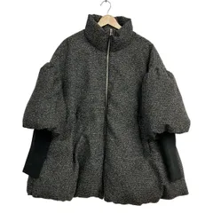 CELFORD(セルフォード) コート サイズF レディース美品  - 黒×白 長袖/中綿/ジップアップ/冬