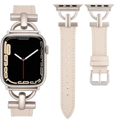 コンパチブル Apple Watch バンド レザー 42mm 44mm 45mm 46mm 49mm アップルウォッチ バンド 本革 おしゃれD型