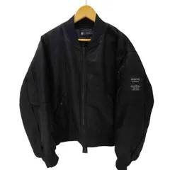 アンダーカバー UNDERCOVER MA-1 ジップアップ  バック プリント ブルゾン  メンズ JPN：L 