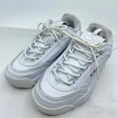 フィラ 厚底スニーカー 23.0 ホワイト Disruptor II EXP X BE:FIRST WSS23023-125