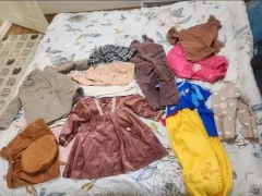 女の子服10点まとめ (ONE PIECE/トップス/ボトムス)