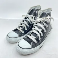 コンバース レザー オールスター HI 24.0cm ブラック