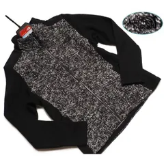 新品正規 ノースフェイス 海外限定 ダブルフェイス フルジップ COCHAMO フリースジャケット レディースM(メンズS)ブラック(BLK) 直営店購入