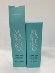 未使用★9D945マ・シロ エクストラリッチフェイストリートメント 6本セット MA・SHIROEXリッチFT3本+100g+ローション3セット マシロ（MA・SHIRO