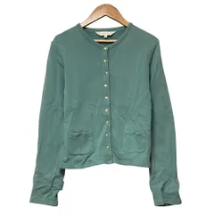 美品 To b. by agnes b. トゥービーバイアニエスベー インプレッションカーディガン サイズ38 ミント レディース 古着 中古 USED