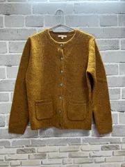 【H3-49】◇ studio CLIP　Mサイズ　ニットカーディガン　茶色