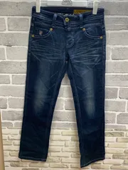 A【A26-39】◇   SOMETHING   27×32サイズ　デニムパンツ　紺色