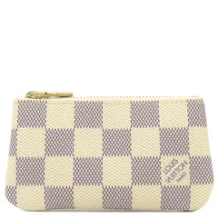 ルイヴィトン LOUIS VUITTON コインケース ポシェット クレ ダミエアズールキャンバス ダミエアズール ゴールド金具 小銭入れ キーチェーン付き  N62659 CT3158 【箱】【中古】