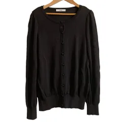 美品 Rene ルネ ニットカーディガン サイズ34 ブラウン レディース 古着 中古 USED