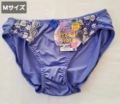 【M】【1枚売り】ストレッチ　ショーツ　伸縮×優美　トリコットショーツ　エレガント　ショーツ　花柄　刺繍♡㉜