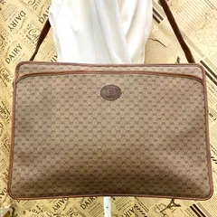 オールドグッチ ハンド ショルダーバッグ マイクロGG ブリーフケースFX190