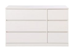 4段チェスト ホワイト 収納家具 キャスター付 60×30×89cm 004 - メルカリ