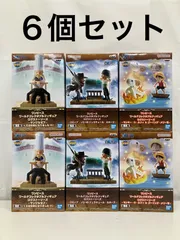 未開封 ワンピース ONE PIECE WCF ワールドコレクタブルフィギュア ログストーリーズ ルフィ ゾロ ミホーク 3種６個セット LF1488 f099