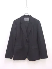 BOSCH B ability 021-5250838 サイズ38 ウール テーラードジャケット チャコールグレー レディース ボッシュ【中古】2-1014T▲のサムネイル