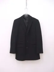 renoma HOMME カシミヤ混 picchi  コート ブラック メンズ レノマ【中古】2-1202A▲のサムネイル