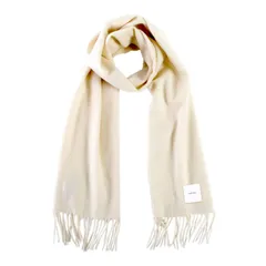 [matti totti] 01.オフホワイト カシミヤ マフラー カシミア 100% 大判 厚手 レディース 無地 ストール 女性 ロング ギフト プレゼント A0015B-1