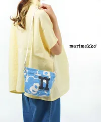 【30%OFF】マリメッコ marimekko ショルダーバッグ バッグ かばん ウニッコ コットン キャンバス 掛け ポシェット 旅行 お出かけ トラベル 北欧 軽量・52233691969-0062301(レディース)