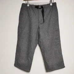 Gramicci GMP-003 ウール混 クロップド パンツ グレー レディース グラミチ【中古】4-1130T∞