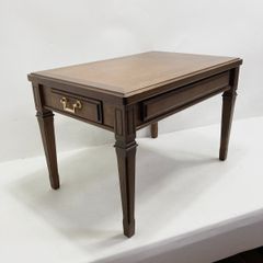 maruni マルニ木工 引き出し付きサイドテーブル ブラウン 地中海