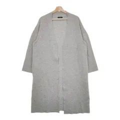 JOURNAL STANDARD コットンウール 羽織り カーディガン コート グレー レディース ジャーナルスタンダード【中古】4-1126T♪