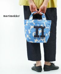 未使用】marimekkoデニムトートバッグ/タグ付き - メルカリ
