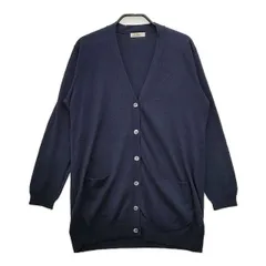 nest Robe 01123-1014 コットン カシミヤ カーディガン ネイビー レディース ネストローブ【中古】5-0619T∞のサムネイル