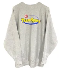 Champion チャンピオン 90s メキシコ製 XXL ヘビーグレー Reverse Weave 24 HOUR Team Sportsロゴ リバースウィーブ  スウェット トレーナー