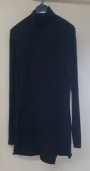 UNIQLO　タートルネック　チュニックトップ　黒