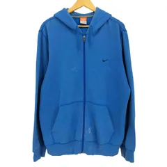 ナイキ NIKE The Athletic Dept.00s スウッシュ刺繍 ジップアップパーカー メンズ import：L 