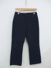 Jieda GABARDINE FLARE SLACKS BLUE スラックスパンツ ネイビー サイズ0 ジエダ 定価32000円【中古】1-0928T♪
