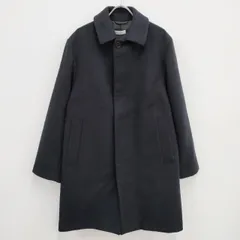 BEAUTY&YOUTH UNITED ARROWS ハミルトンラム メルトン スタンドフォールカラー コート 定価37400円 ビューティアンドユース【中古】4-0130T♪
