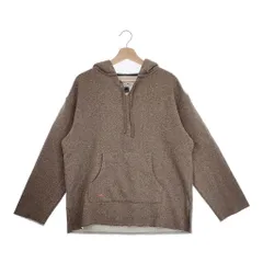 MANASTASH 7213027 WOOLLY BAJA HOODIE サイズM プルオーバー スウェット パーカー ブラウン レディース マナスタッシュ【中古】4-1018T♪のサムネイル